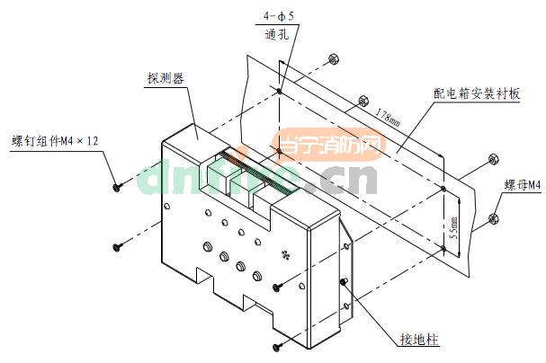 GST-DH9200-2信號(hào)處理模塊的安裝圖
