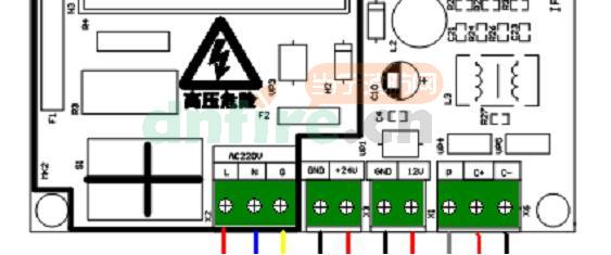 IFE-B01探測(cè)器控制箱接線端子圖